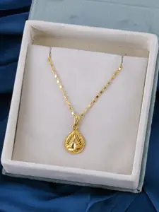 DressBerry Women Gold Plated Chian With Pendant