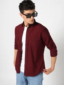 Blue Buddha Men Tailored Fit Casual Shirt