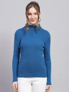 Monte Carlo Women Ribbed Woollen Pullover