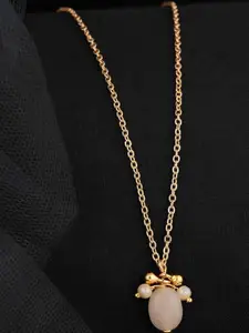 DressBerry Women Gold Plated Chian With Pendant