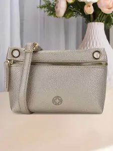 Metro Women Floral Cut Work PU Two Fold Wallet with SIM Card Holder