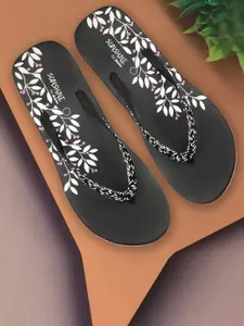 Bata Women Printed Thong Flip-Flops
