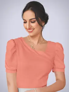 Dream Beauty Fashion Puff Sleeve Regular Top