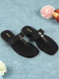 Mochi Women T-Strap Flats