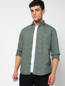 Blue Buddha Men Tailored Fit Printed Casual Shirt