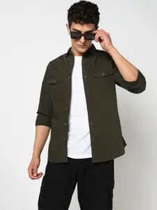 Blue Buddha Men Tailored Fit Casual Shirt