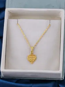 DressBerry Women Gold Plated Chian With Pendant