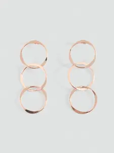 MANGO Spherical-Shaped Drop Earrings