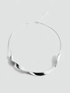 MANGO Wavy-Design Necklace