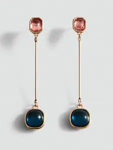 MANGO Contemporary Drop Earrings