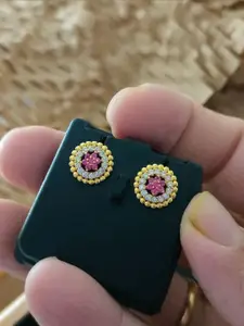 niva fashion Circular Studs Earrings