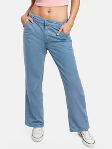 glitchez Women Denim Drift Boyfriend Fit Cropped Jeans