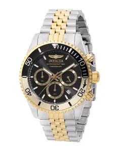 Invicta Pro Diver Men Dial & Stainless Steel Bracelet Style Straps Analogue Watch 44720