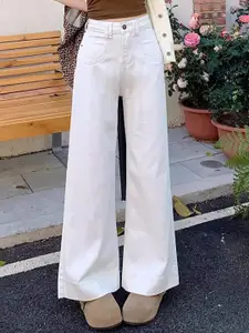 StyleCast Women Comfort Wide Leg High-Rise Stretchable Jeans