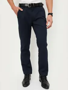 max Men Regular Fit Formal Trousers