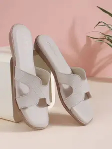 CHINRAAG Women Regular Open Toe Flats