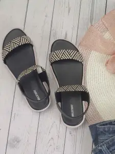 WALKWAY by Metro Women Printed Wedge Heels Sandals