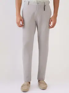 Park Avenue Men Mid-Rise Regular Fit Trousers