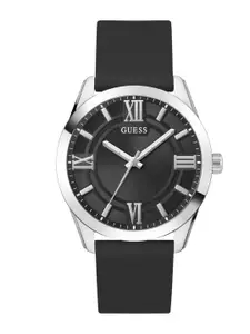 GUESS Elliot Men Silicon Straps Analogue Watch GW0894G1