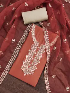 KALINI Embroidered Unstitched Dress Material