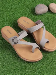 WALKWAY by Metro Women Round Toe Wedge Heel Sandals