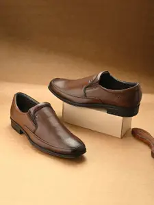 Valentino Men Round Toe Formal Slip On Shoes