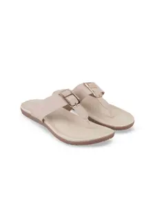 WALKWAY by Metro Women T-Strap Flats with Buckles