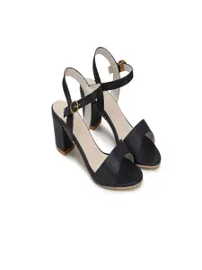 SKOLL Women Open Toe Block Sandals