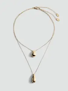 MANGO Minimal Layered Necklace