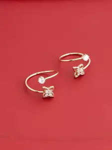 Kushal's Fashion Jewellery Gold-Plated Toe Rings