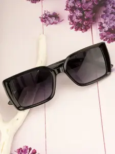 DressBerry Women Grey Lens Rectangle Sunglasses With UV Protected Lens -DB-D96-C1