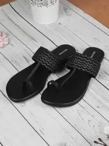 WALKWAY by Metro Women Woven Design One Toe Flats