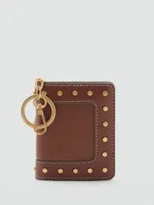 MANGO Women Card Holder With Metallic Detail