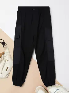 max Boys Cotton Relaxed-Fit Track Pants