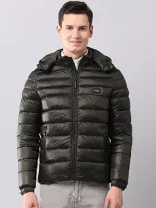U.S. Polo Assn. Denim Co. Men Solid Puffer Jacket
