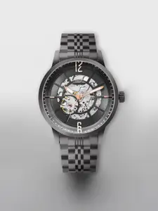 French Connection Men Dial & Stainless Steel Bracelet Style Straps Analogue Watch