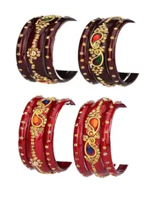 SOMIL Women Maroon Bangle