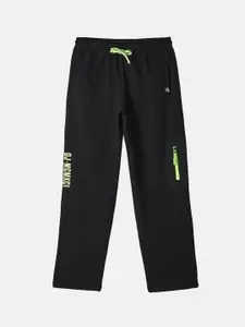 Octave Boys Cotton Mid-Rise Track Pants