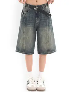 StyleCast Men Faded Comfort Loose Fit High-Rise Shorts