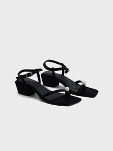 20Dresses Women Block Peep Toes Heels