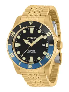 Invicta Men Dial & Stainless Steel Bracelet Style Straps Analogue Automatic Watch 39761