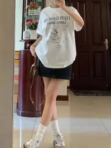 StyleCast A-Line Pure Cotton Mini Skirt