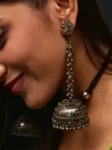 Dev Fashion Contemporary Jhumkas Earrings