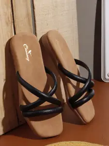 CHINRAAG Women Open Toe Flats