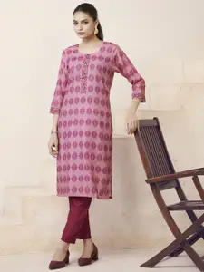 Fashion Basket Women Paisley Printed Kurta