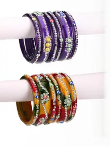 SOMIL Women's Traditional Bangles Set