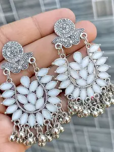 Dev Fashion Contemporary Drop Earrings