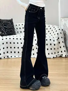 StyleCast Women Comfort Flared High-Rise Stretchable Jeans