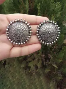 Dev Fashion Contemporary Jhumkas Earrings