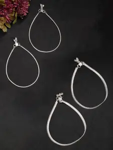 Anouk Silver-Plated Anklet